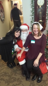 Fun with Santa and Joni Richter at The Hope Club